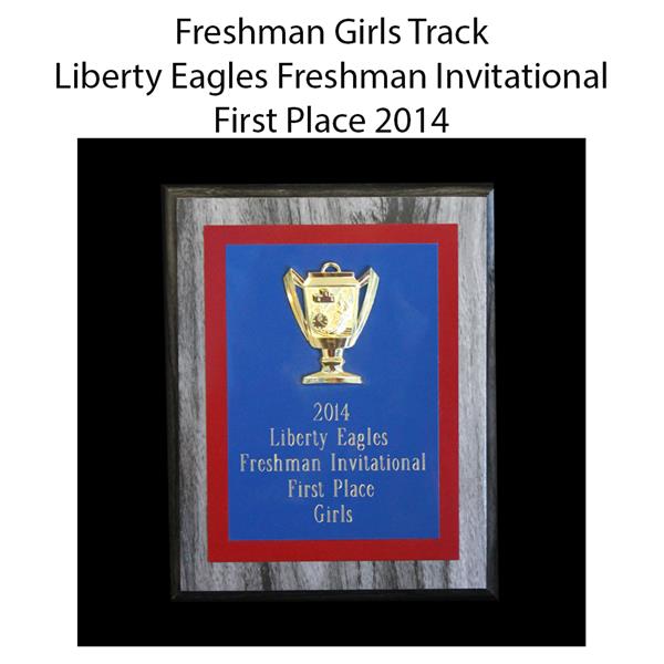 Freshman Girls Invite 1st Place 